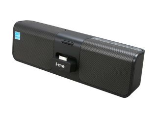 Open Box iHome Rechargeable Portable Stereo System for iPhone/iPod                                                 IP46BV