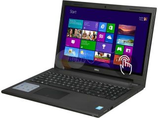 Refurbished DELL Laptop Inspiron 15 i3543 2000BLK Intel Core i3 5005U (2.0 GHz) 4 GB Memory 500 GB HDD Intel HD Graphics 5500 15.6" Touchscreen Windows 8.1 64 Bit
