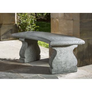 Provencal Cast Stone Garden Bench by Campania International, Inc