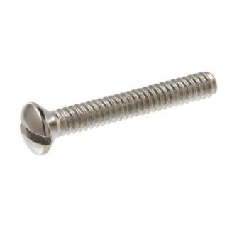 Crown Bolt #6 32 x 1 in. Slotted Oval Head Machine Screws (2 Pack) 95268