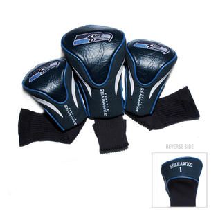 Team Golf Seattle Seahawks 3 Pack Countour Headcover   Fitness