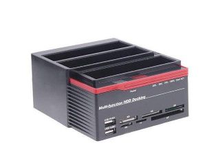 2.5/3.5" 2x SATA 1x IDE HDD Docking Station Clone USB HUB