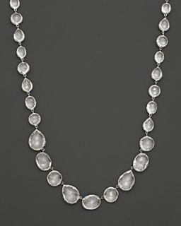 IPPOLITA Sterling Silver Rock Candy Necklace in Clear Quartz, 18"