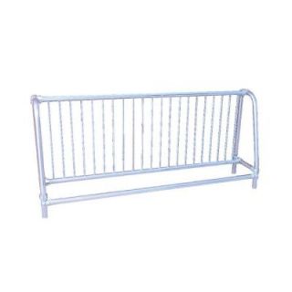 Ultra Play 10 ft. Galvanized Commercial Park Single Sided Bike Rack Portable 5710P