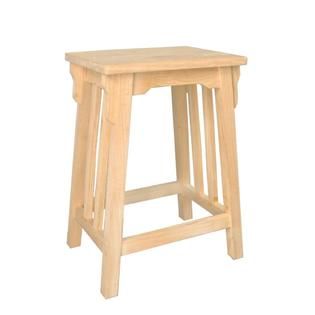 International Concepts Mission Counter Stool 24 Seat Height