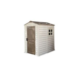 Duramax Building Products 4 Ft. W x 6 Ft. D Fire Retardant Vinyl Storage Shed