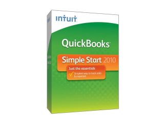 Open Box Intuit Quickbooks Simple Start 2010