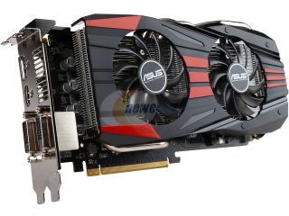 Refurbished ASUS DirectCU II Radeon R9 270X DirectX 11.2 R9270X DC2T 4GD5 4GB 256 Bit GDDR5 PCI Express 3.0 HDCP Ready CrossFireX Support Video Card