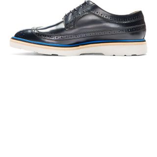 Paul Smith Black & Blue Stacked Grand Brogues
