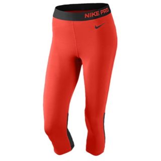 Nike Pro Hypercool Capri 2.0   Womens   Training   Clothing   Daring Red/Black