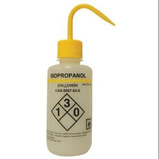 Lab Safety Supply 24J889 Translucent Wash Bottle