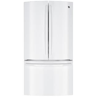 GE 26.3 cu. ft. French Door Refrigerator   White   Appliances
