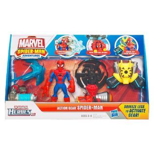 Playskool  Marvel Spider Man Adventures Playskool Heroes XL Action