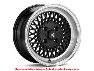 Enkei Classic Series   Enkei92 465 570 4938BK Black 15x7 4x100 72.6 38 Fits:UNI