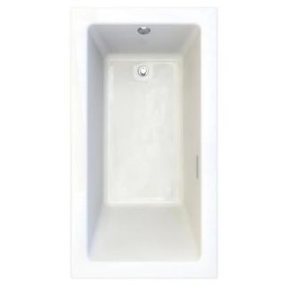 American Standard Studio 5.5 ft. x 36 in. Reversible Drain EverClean Air Bath Tub with Chromatherapy in Arctic White 2938068CK2 D2.011