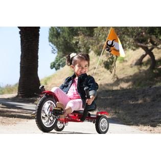 MOBO  Mini   The Worlds Smallest Luxury Three Wheeled Cruiser (Red)