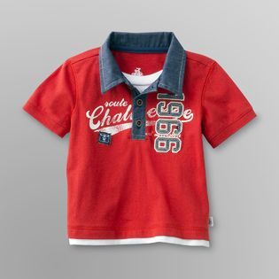Route 66 Newborn Boys Polo Shirt   1966 Patch   Baby   Baby & Toddler