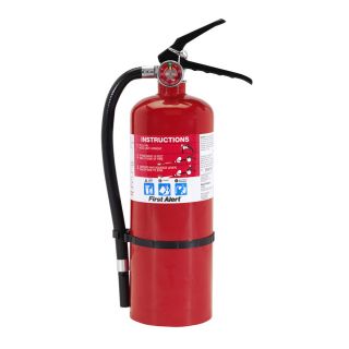 First Alert Heavy Duty Plus Fire Extinguisher   Rechargeable