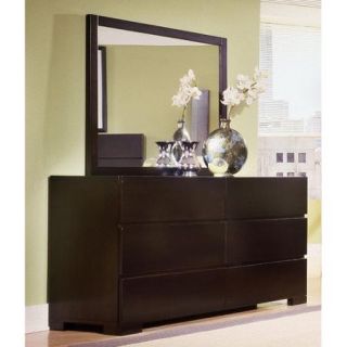 Home Image Madrid 6 Drawer Dresser with Mirror