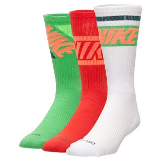Nike Dri FIT Fly Rise Crew 3 Pack Socks   SX4862 954