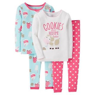 Just One You™ Made by Carters® Toddler Girls 4 Piece Pajama Set