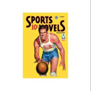 Sports Novels Magazine January, 1949 Print (Unframed Paper Poster Giclee 20x29)
