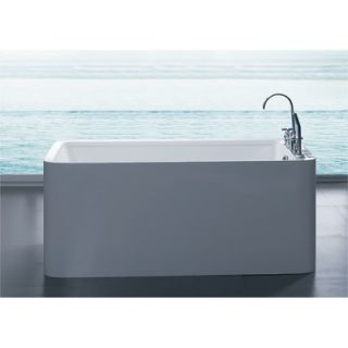 Aquatica PureScape 55 x 30 Freestanding Acrylic Bathtub   PURESCAPE