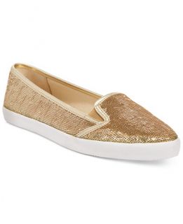 MICHAEL Michael Kors Olive Slip On Sequin Sneakers   Flats   Shoes