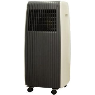 Sunpentown WA 1070E 10,000 BTU Room Portable Air Conditioner, Black/Tan