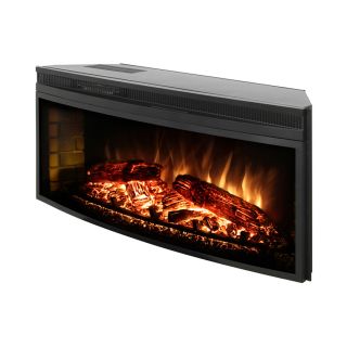 Muskoka 43.1 in Black Electric Fireplace Firebox