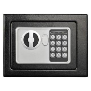 Stalwart 0.16 cu. ft. Deluxe Digital Lock Steel Safe, Black 65 E17 B