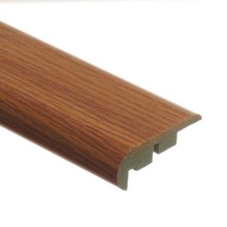 Zamma Saybrook Oak 3/4 in. Thick x 2 1/8 in. Wide x 94 in. Length Laminate Stair Nose Molding 013541515