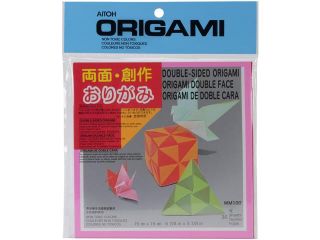 Origami Paper 36/Pkg Double Sided Solid 5.875"X5.875"