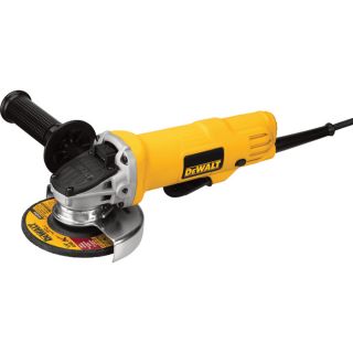 DEWALT 4 1/2in. Small Angle Grinder — 7.5 Amps, Paddle Switch, 12,000 RPM, Model# DWE4012  Corded Handheld Grinders