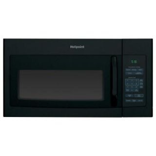 Hotpoint 1.6 cu. ft. Over the Range Microwave in Black RVM5160DHBB