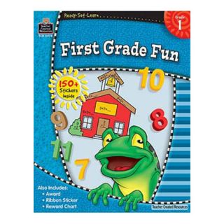 Ready Learn First Grade Fun Book Set