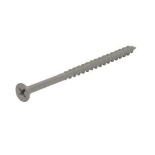 Grip Rite #10 x 4 in. Philips Bugle Head Coarse Thread Sharp Point Polymer Coated Exterior Screws (5 lb. Pack) PTN4S5