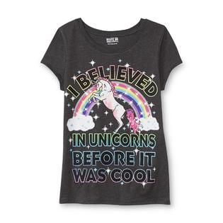 Route 66 Girls Graphic T Shirt   Believe In Unicorns   Kids   Kids