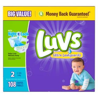 Luvs Ultra Leakguards Diapers Big Pack (Select Size)