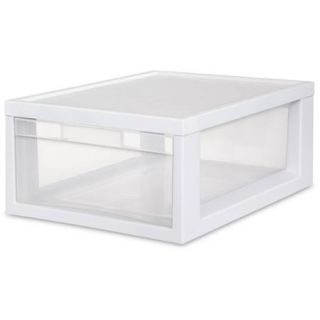 Sterilite Medium Modular Drawers  White (Available in Case of 6 or Single Unit)