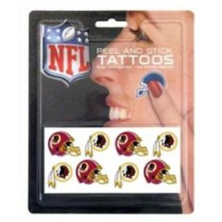 Rico Industries TAT1001 Washington Redskins Peel and Stick Tattoos  