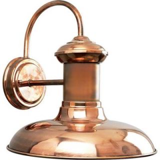 Progress Lighting Brookside Collection 1 Light Solid Copper LED Wall Sconce P5723 1430K9