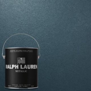 Ralph Lauren 1 gal. Rich Blue Silver Metallic Specialty Finish Interior Paint ME113