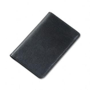 Samsill Regal Leather Business Card Wallet   Office Supplies   Desk