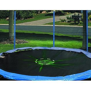 Sportspower  12 ft Trampoline with 3 Arch Enclosure and Flash Light