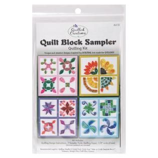 Quilled Creations Quilling Kit Quilt Block Sampler