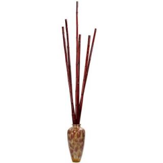 79 in. H Burgundy Bamboo Poles (Set of 12) 3016 S12