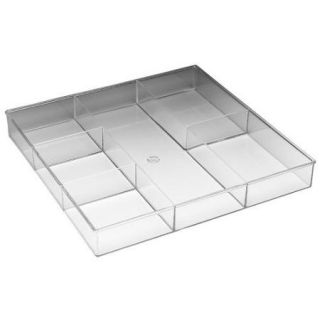 Whitmor 6789 3065 6 Section Clear Drawer Organizer