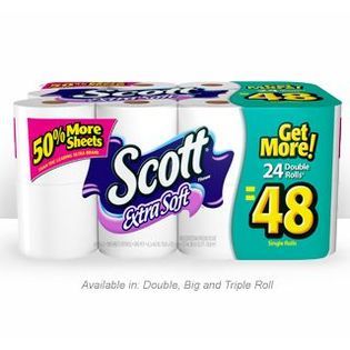 Scott Extra Soft Toilet Tissue, 24 pack   Food & Grocery   Paper Goods