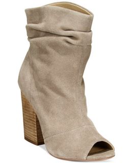 Chinese Laundry Break Up Peep Toe Suede Slouchy Booties   Shoes   